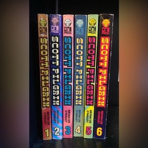 Scott Pilgrim Manga Series Full Set Book Set